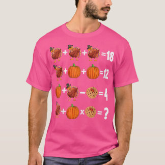 感謝の演算順序クイズ数学 Tシャツ