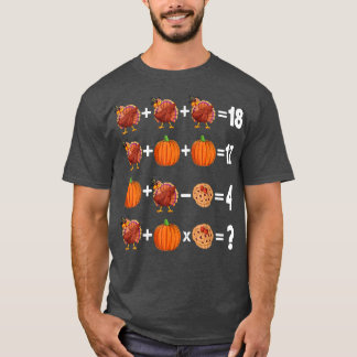 感謝の演算順序クイズ数学 Tシャツ