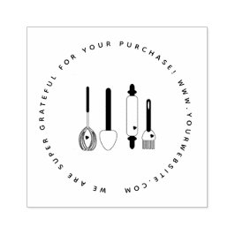 感謝の焼き菓子店 手作りケーキ ラバースタンプ