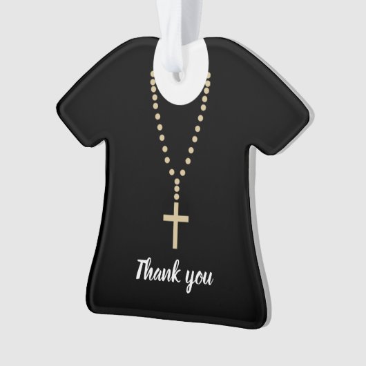 感謝の牧師 オーナメント (正面)