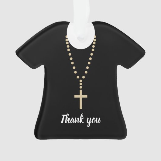 感謝の牧師 オーナメント (正面)