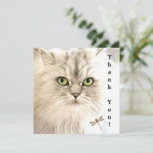 感謝の猫カード カード (スタンド正面)