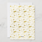 感謝の白い筆記体フルフォト シーズンカード (裏面)