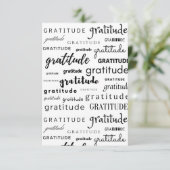 感謝の祈りのサンキューカードFor Any Collage大事な行事 サンキューカード (スタンド正面)