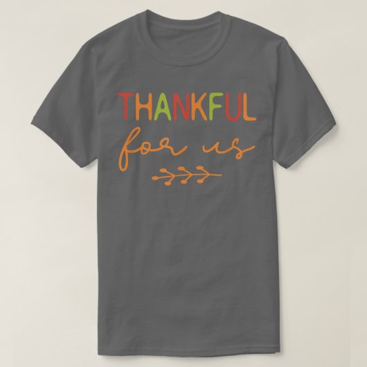 感謝の私たちに感謝の一致する家族， Cou Tシャツ (デザイン正面)