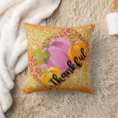 感謝の秋のカスタマイズ色 クッション (ブランケット)