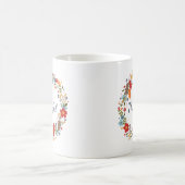 感謝の秋のリース マグ タンクスギビング ギフト (中央)