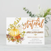 感謝の秋の招待状、あなたに心から感謝 招待状 (スタンド正面)