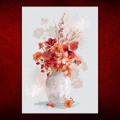 感謝の秋の花束 感謝祭 シーズンカード