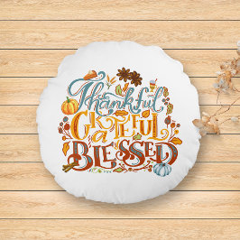 感謝の秋の賛美台本秋 ラウンドクッション