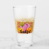 感謝の秋カスタマイズ タンブラーグラス (正面)