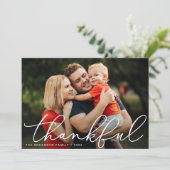 感謝の秋挨拶ハッピー感謝祭 シーズンカード (スタンド正面)