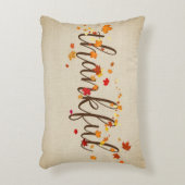 感謝の紅葉オンバーラップ アクセントクッション (正面(垂直))