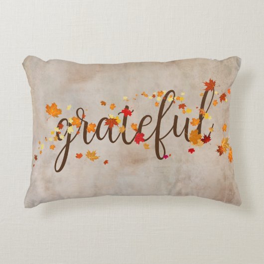 感謝の紅葉 アクセントクッション (正面)