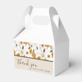 感謝の結婚式の引き出物箱 フェイバーボックス (裏面サイド)