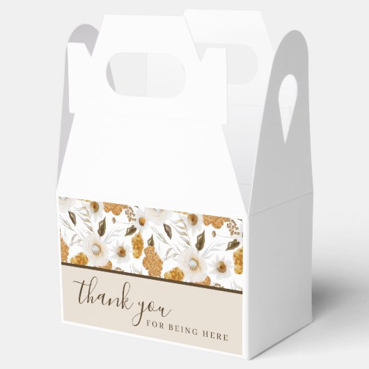 感謝の結婚式の引き出物箱 フェイバーボックス (オープン)