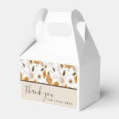 感謝の結婚式の引き出物箱 フェイバーボックス (正面サイド)