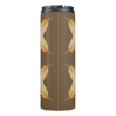 感謝の羽ユニークのパターン タンブラー (裏面)