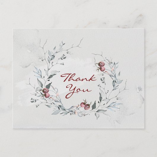 感謝の聖書の言葉 フィリピ 1:3 ありがとう ポストカード (正面)