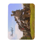 感謝の蒸気列車 マグネット (縦)