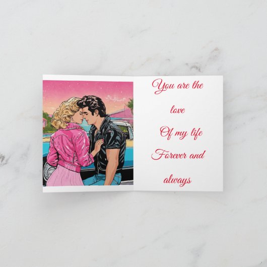 「感謝の言葉すべての言葉：心からお礼を申し上げる」 サンキューカード (内部)