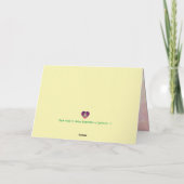 感謝の言葉 サンキューカード (裏面)