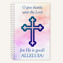 感謝の記与え事感謝してい- O to the Lord ノートブック