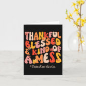 感謝の賛美カオスコーディネーター秋ビベス カード (黄色い花)