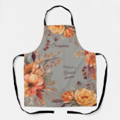 感謝の賛美フローラ感謝祭 エプロン (正面)