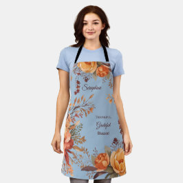 感謝の賛美フローラ感謝祭 エプロン