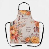 感謝の賛美フローラ感謝祭 エプロン (正面)