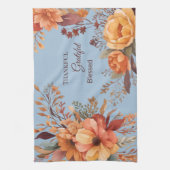 感謝の賛美フローラ感謝祭 キッチンタオル (縦)