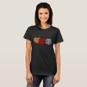 感謝の賛美プライドLeopard Pumpkin Th Tシャツ (正面フル)