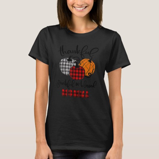 感謝の賛美ママバッファロー Tシャツ (正面)