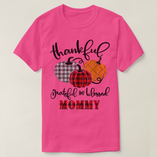 感謝の賛美モミー・バッファロー Tシャツ (デザイン正面)