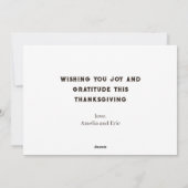 感謝の賛美種の収穫 シーズンカード (裏面)