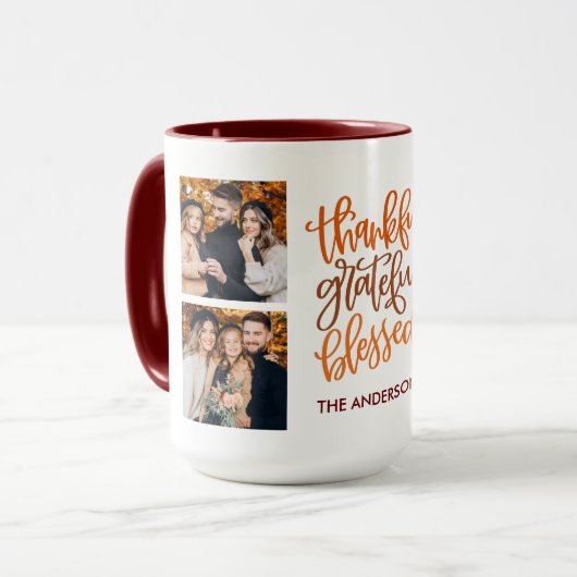 感謝の賛美4写真名コーヒー マグカップ (正面左)