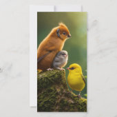 「感謝の開花：ありがとう」 サンキューカード (裏面)