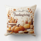 感謝の集まり：フェスティバル感謝祭 クッション (正面)