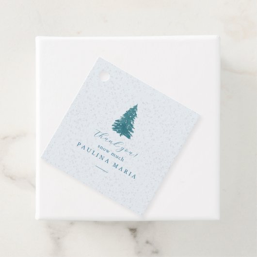 感謝の雪の多くの冬キンセアニェラ松の木 フェイバータグ (インサイチュ)