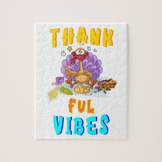 感謝の雰囲気 ジグソーパズル (縦)