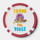 感謝の雰囲気 ポーカーチップ (裏面)