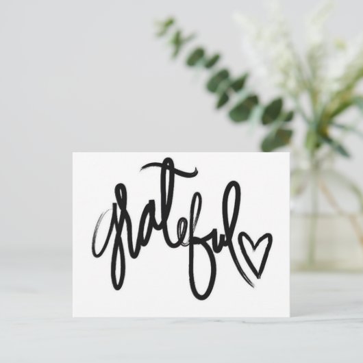 感謝はがき ポストカード (スタンド正面)