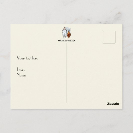 感謝はがき ポストカード (裏面)