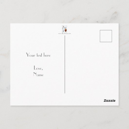 感謝はがき ポストカード (裏面)