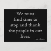 感謝はがき ポストカード (正面)