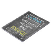 感謝は私達に十分にあるものが回します ノートブック (左側)