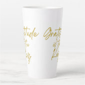 感謝は鍵トールラテマグカップ カフェラテマグ (正面)