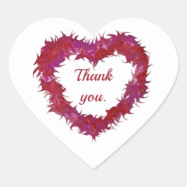 感謝またはあなたのテキスト、賢いハートシール ハートシール