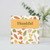 感謝をあなたに、感謝祭 カード (スタンド正面)